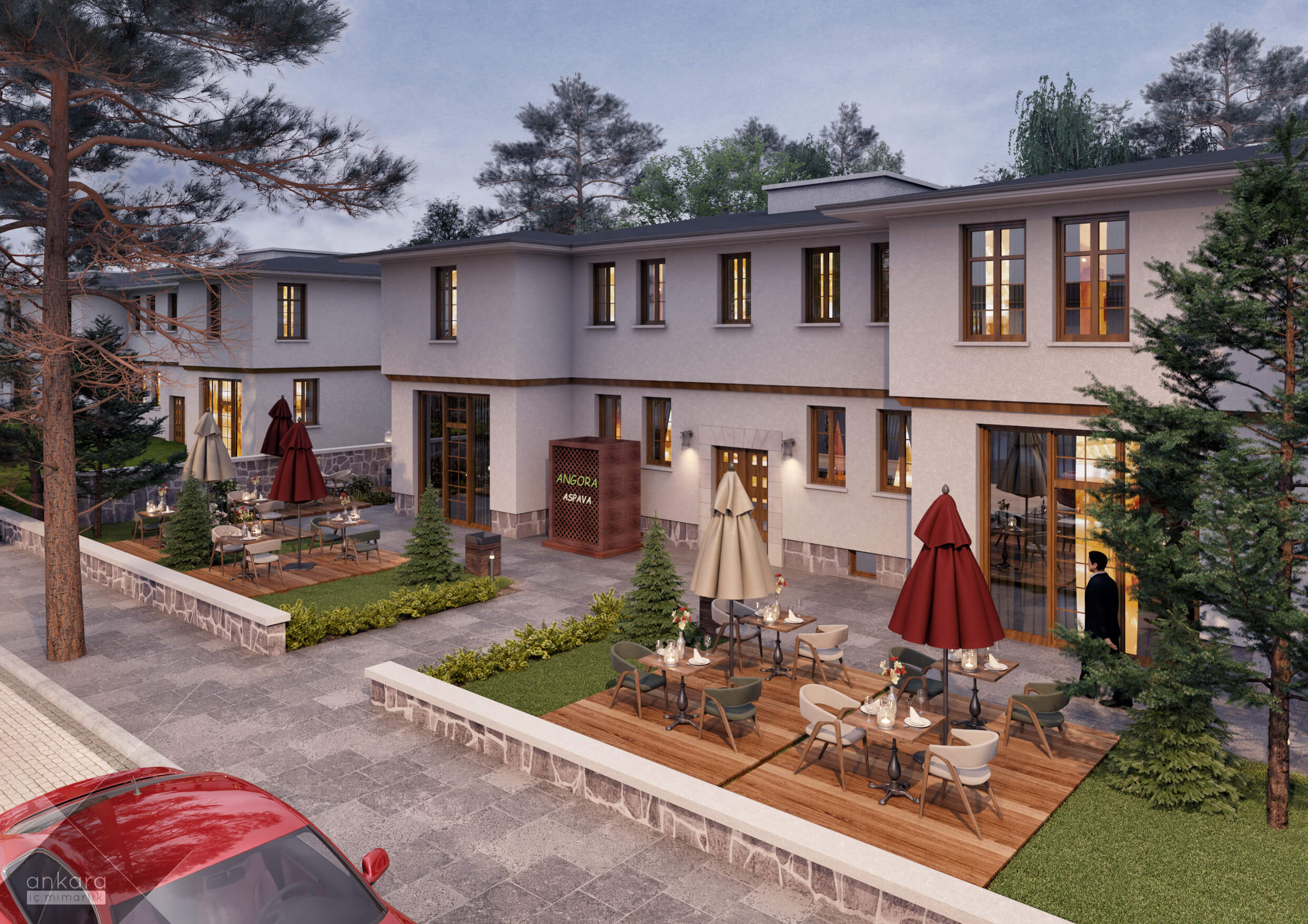  restorant iç mimar