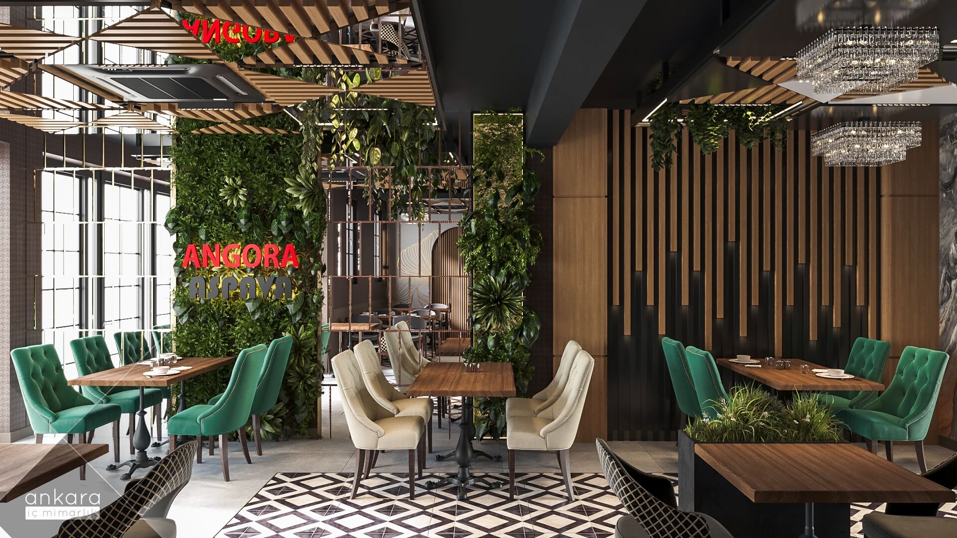  restorant iç mimar