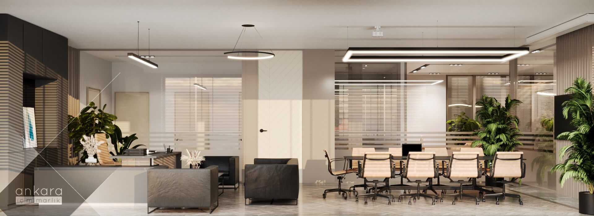 ofis dekorasyonu