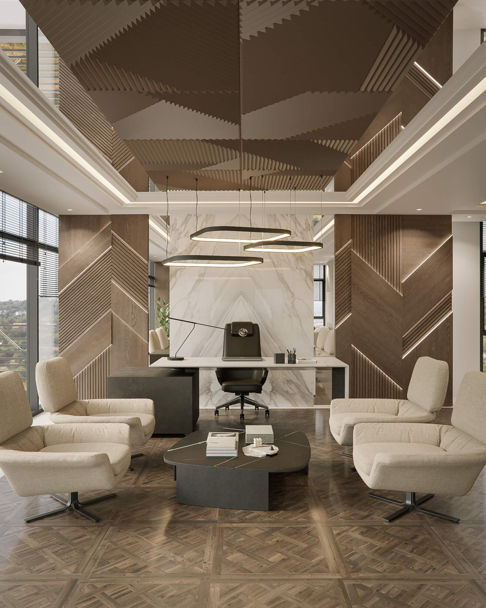 Ofis Binası Tasarımı iç mimar | 6440 | Ankara İç Mimarlık
