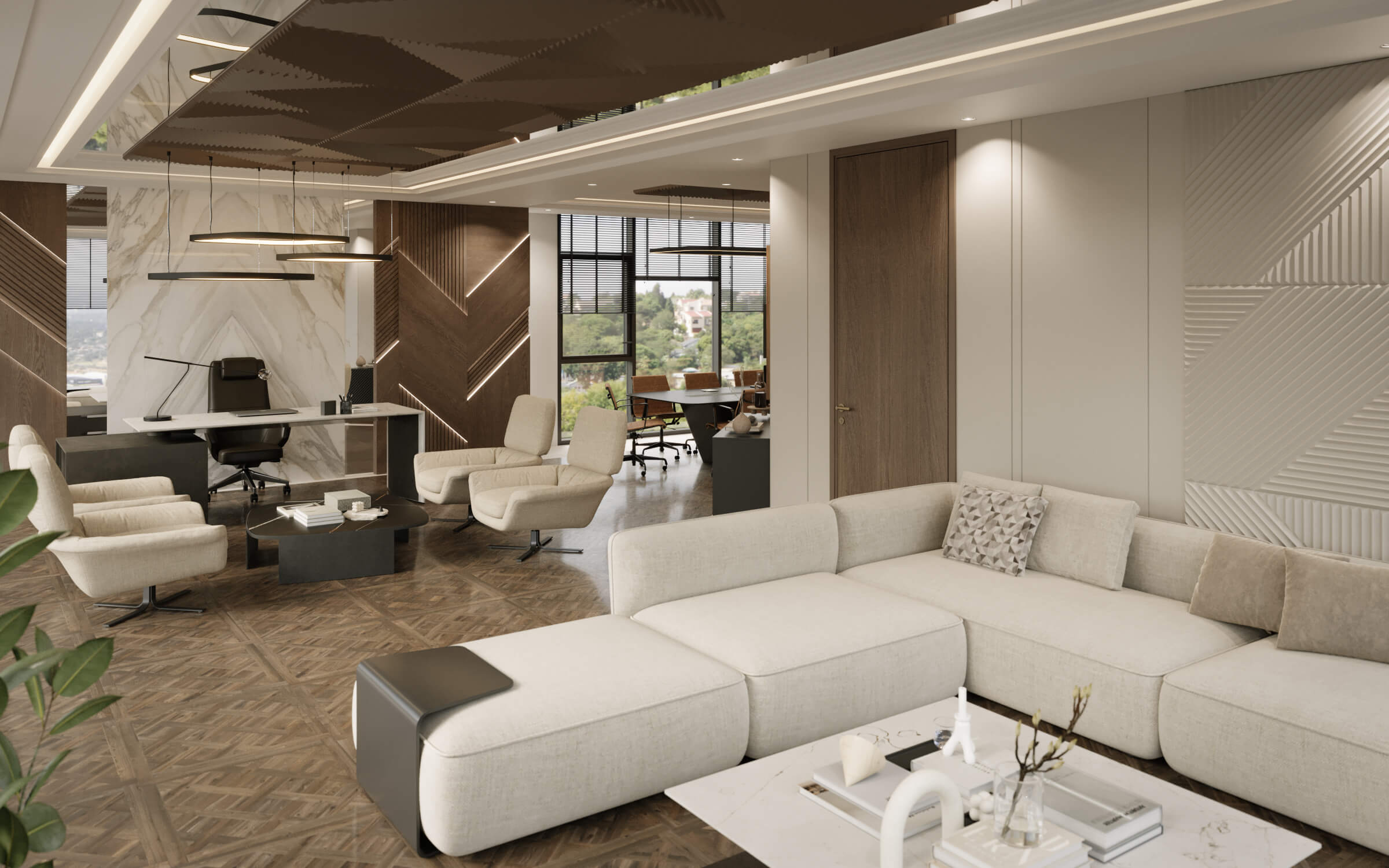 Ofis Binası Tasarımı ofis mimari | 6442 | Ankara İç Mimarlık