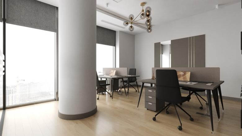 ofis dekorasyonu 6631 1071 Plaza Ofis Ofisler