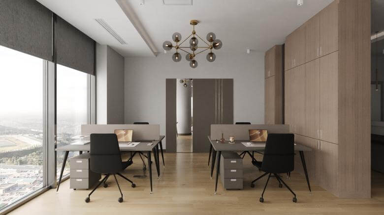 ofis dekorasyonu 6632 1071 Plaza Ofis Ofisler