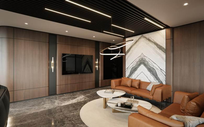 ofis mimari 6723 Paragon Tower - Hukuk Bürosu Ofisler