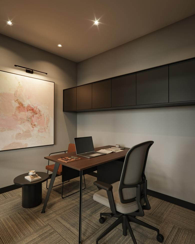 ofis mimari 6735 Paragon Tower - Hukuk Bürosu Ofisler