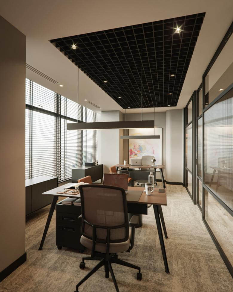 ofis mimari 6739 Paragon Tower - Hukuk Bürosu Ofisler