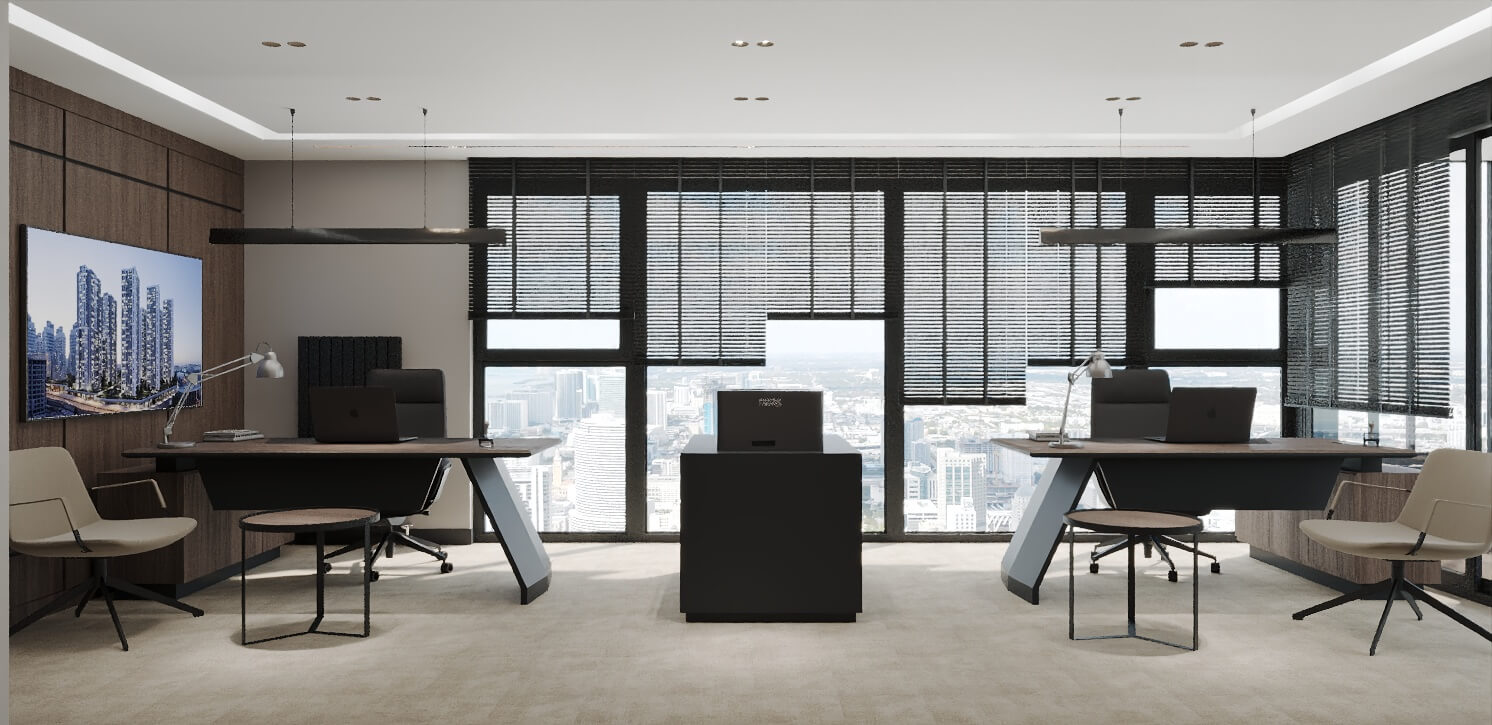 Ik Ofis ofis dekorasyonu | 6695 | Ankara İç Mimarlık