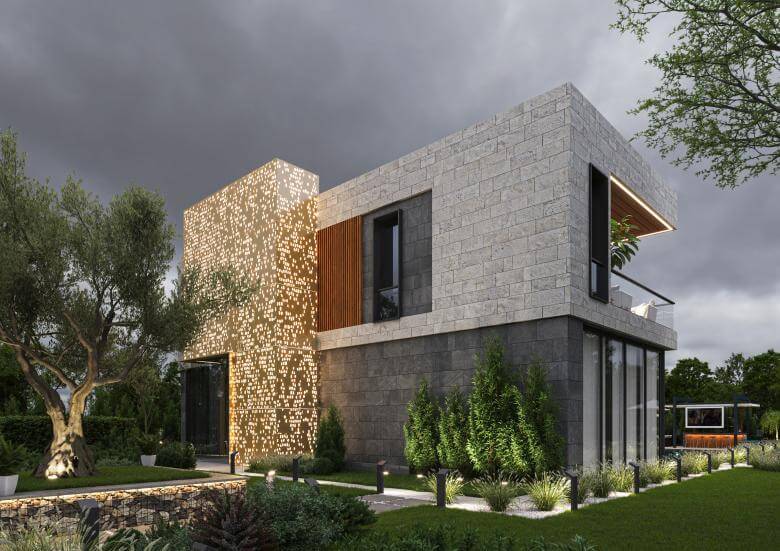  ev içmimar 6702 Yeni Batı Villa Konutlar
